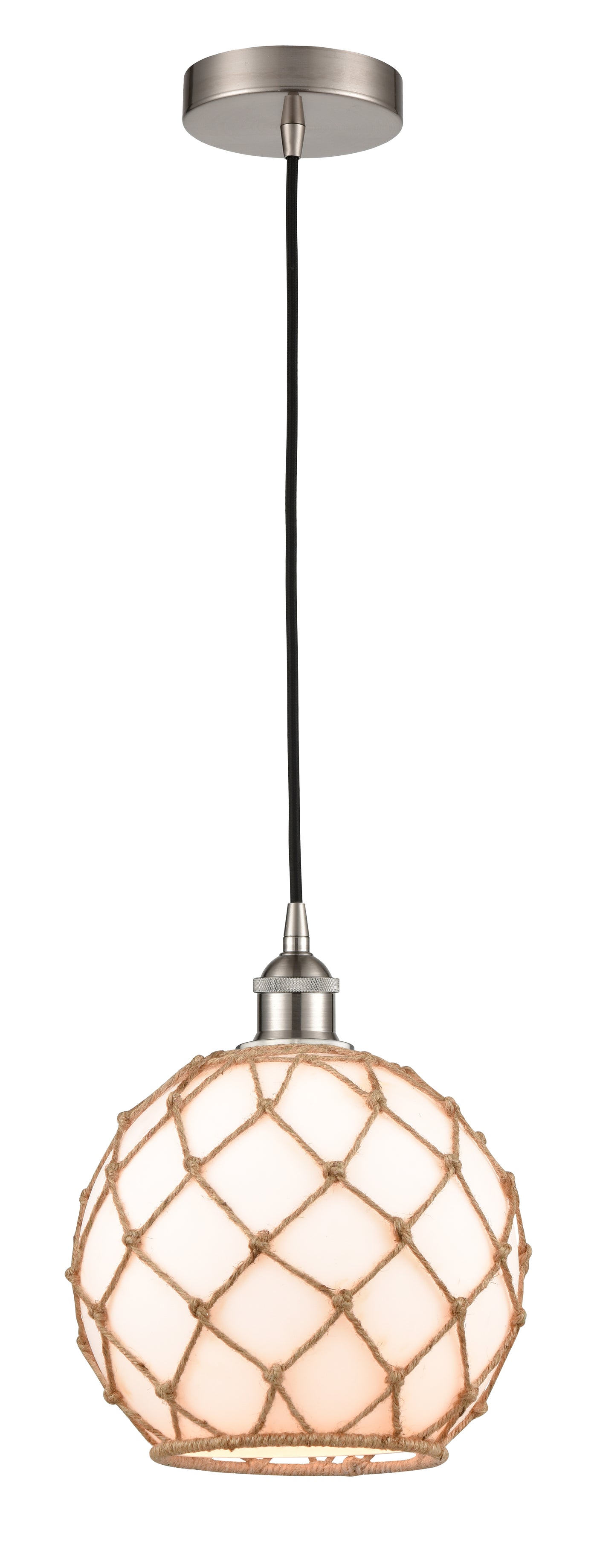 Edison Mini Pendant Antique Brass 10 Inch