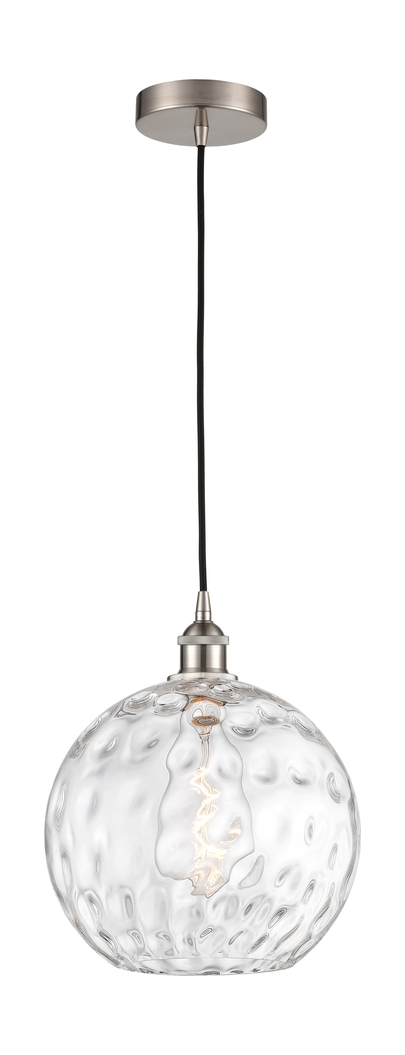 Edison Mini Pendant Cast Brass Antique