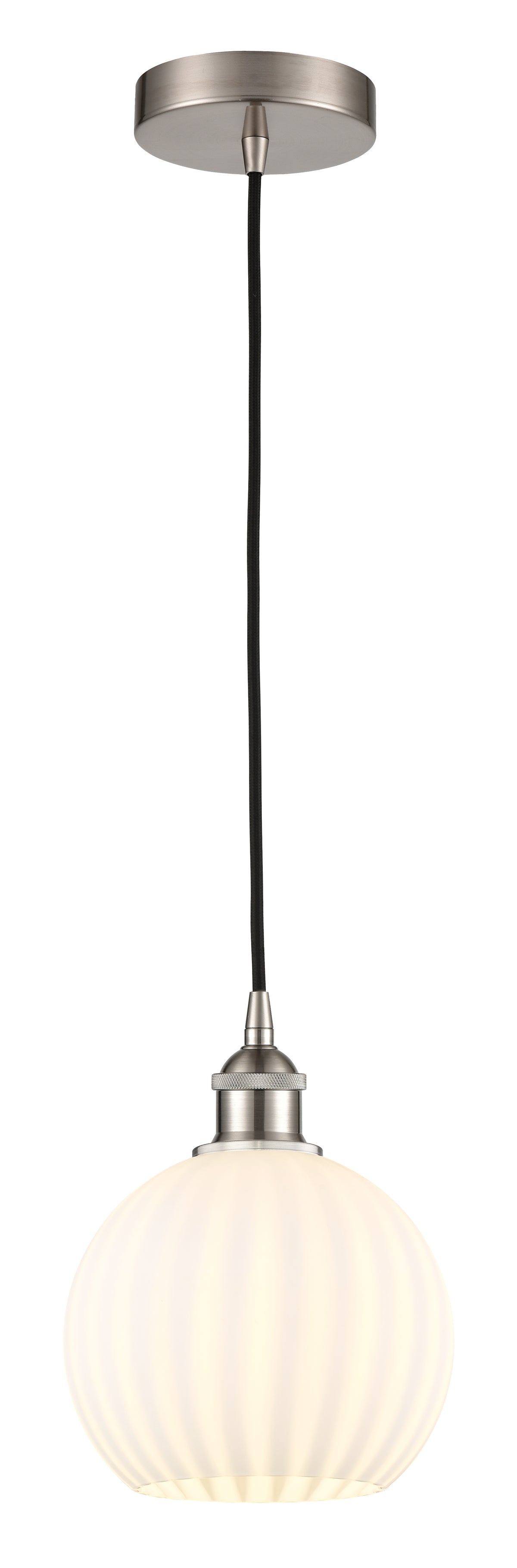 Edison Mini Pendant Cast Brass 8 Inch