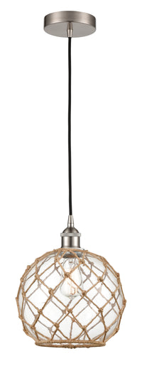 Edison Mini Pendant Antique Brass 10 Inch
