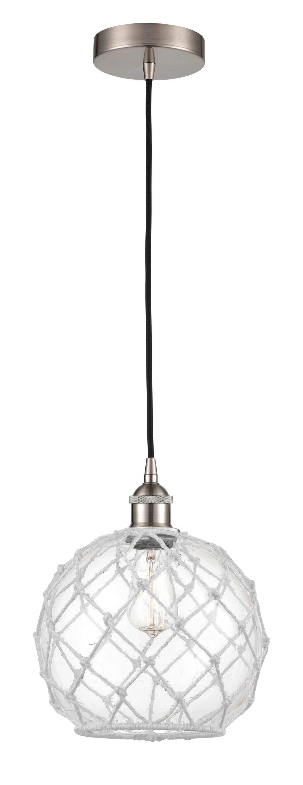 Edison Mini Pendant Antique Brass 10 Inch