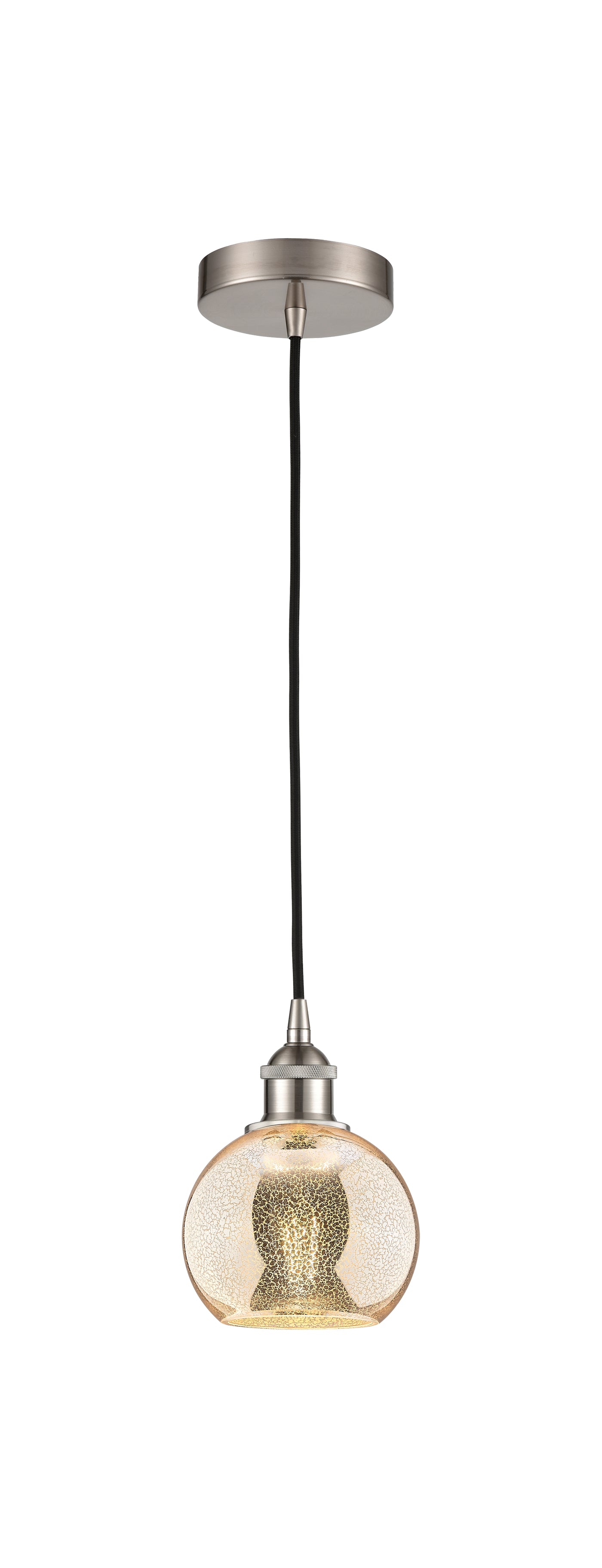 Edison Mini Pendant Antique Brass Finish