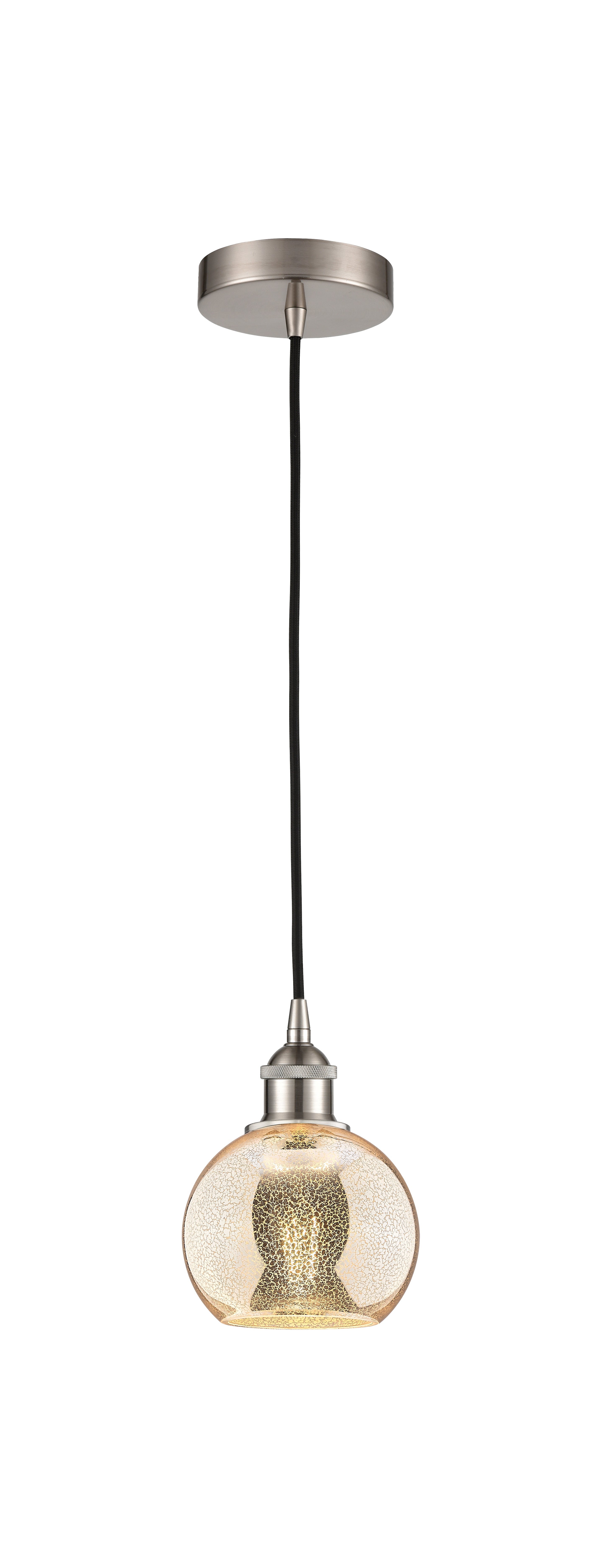 Edison Mini Pendant Antique Brass Finish