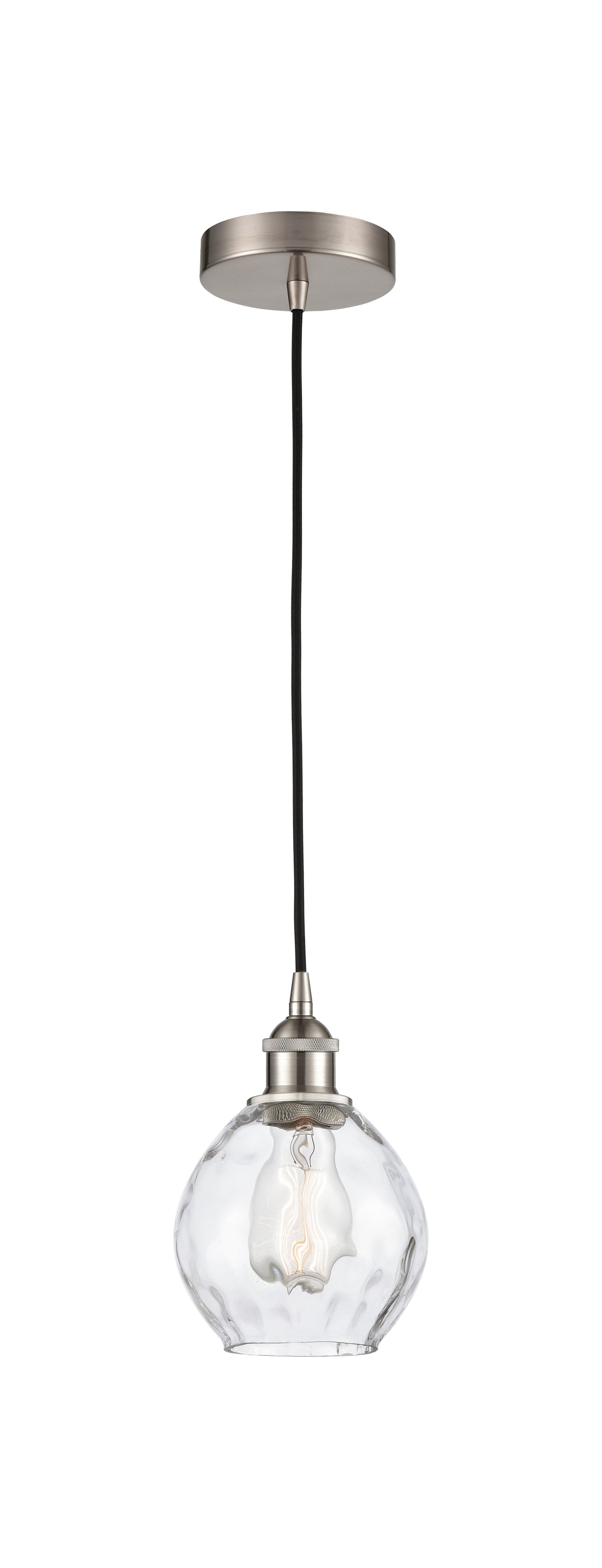 Edison Mini Pendant Antique Brass 6 Inch