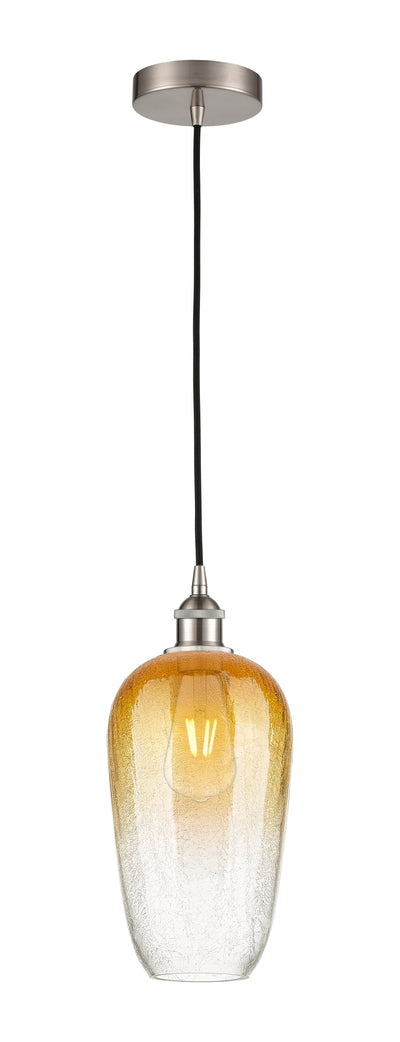 Edison Mini Pendant Antique Brass 7 Inch