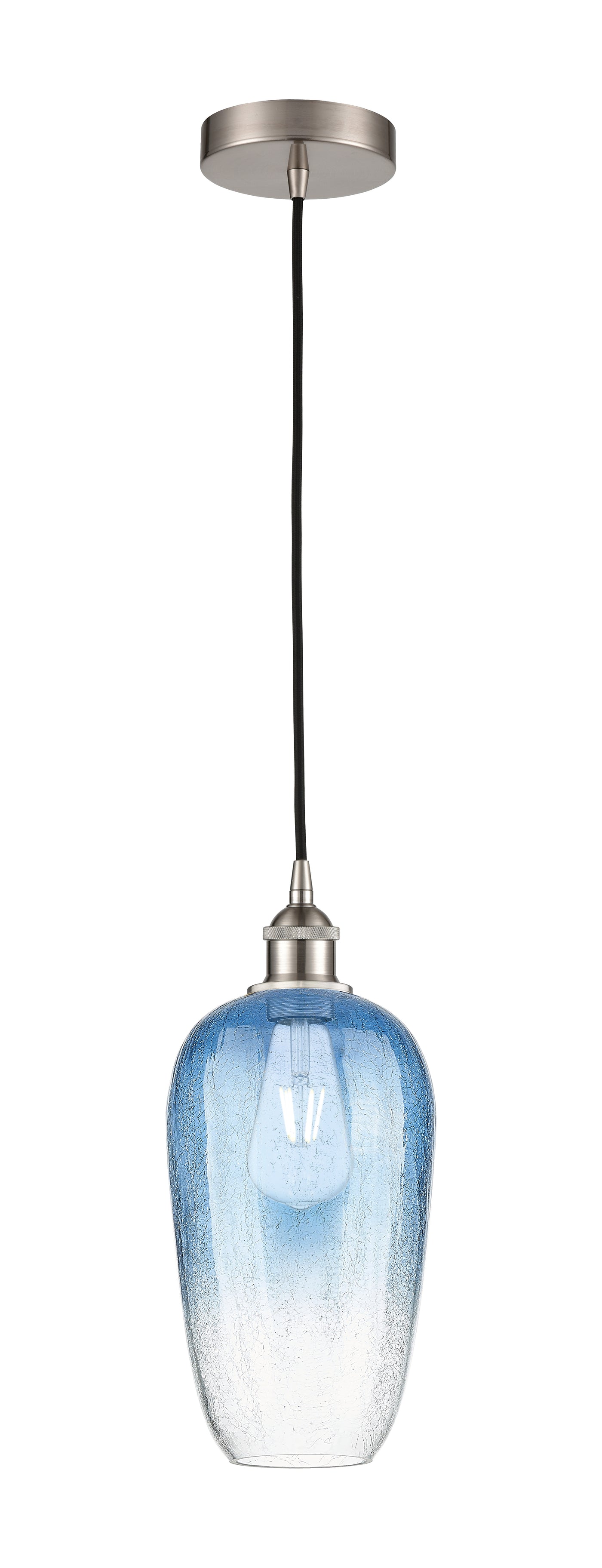 Edison Mini Pendant Antique Brass 7 Inch