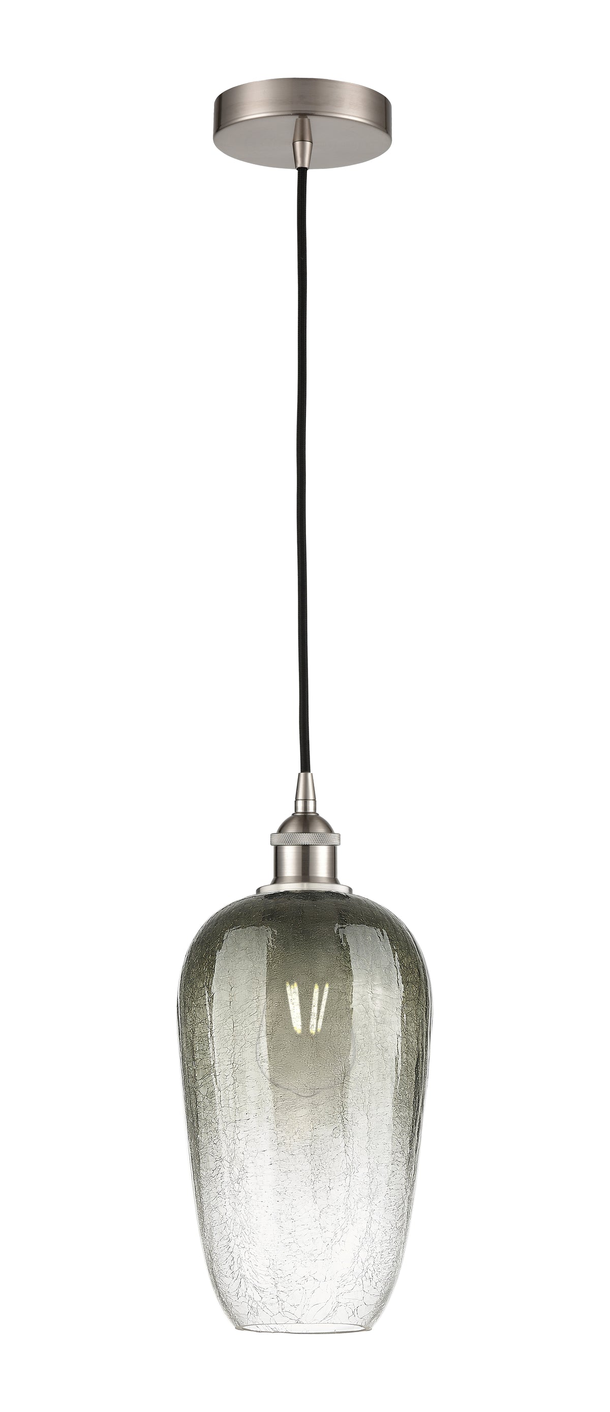 Edison Mini Pendant Antique Brass 7 Inch