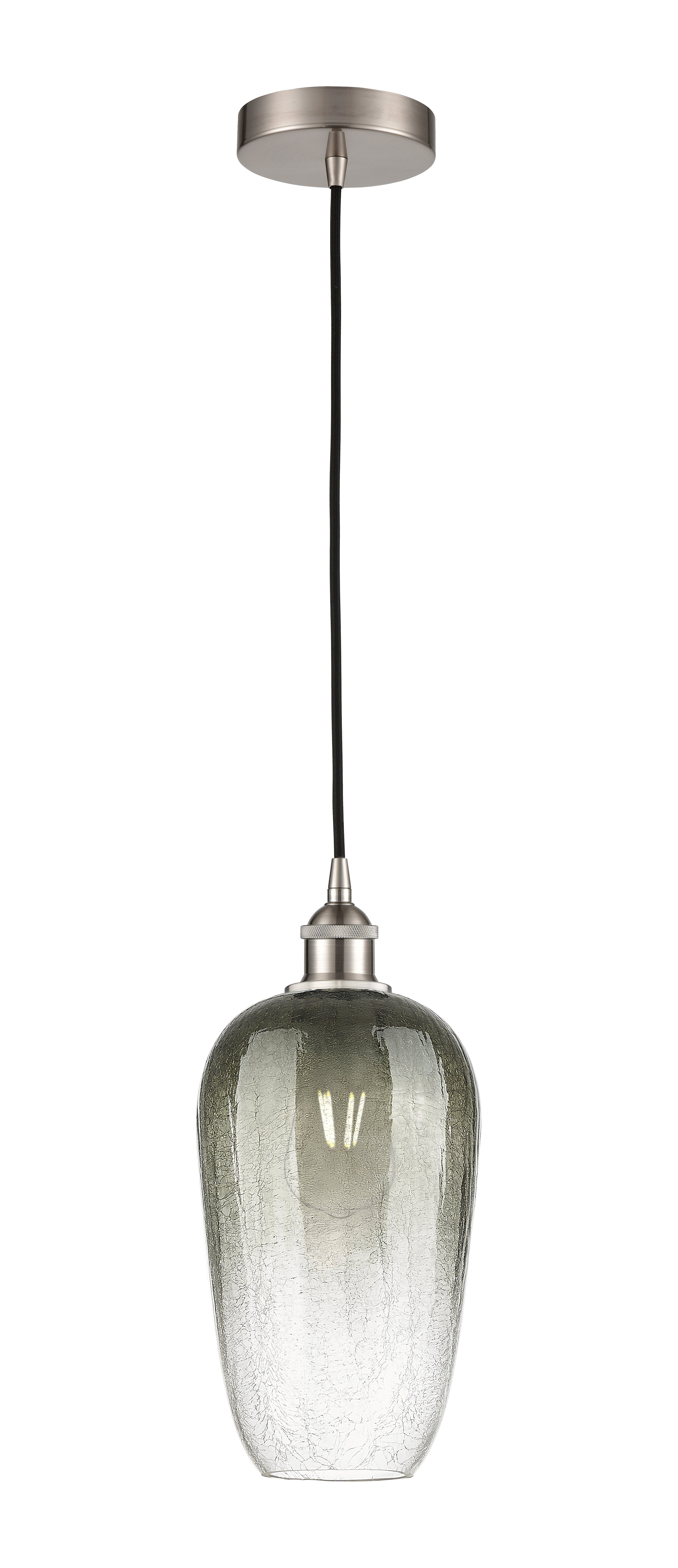 Edison Mini Pendant Antique Brass 7 Inch
