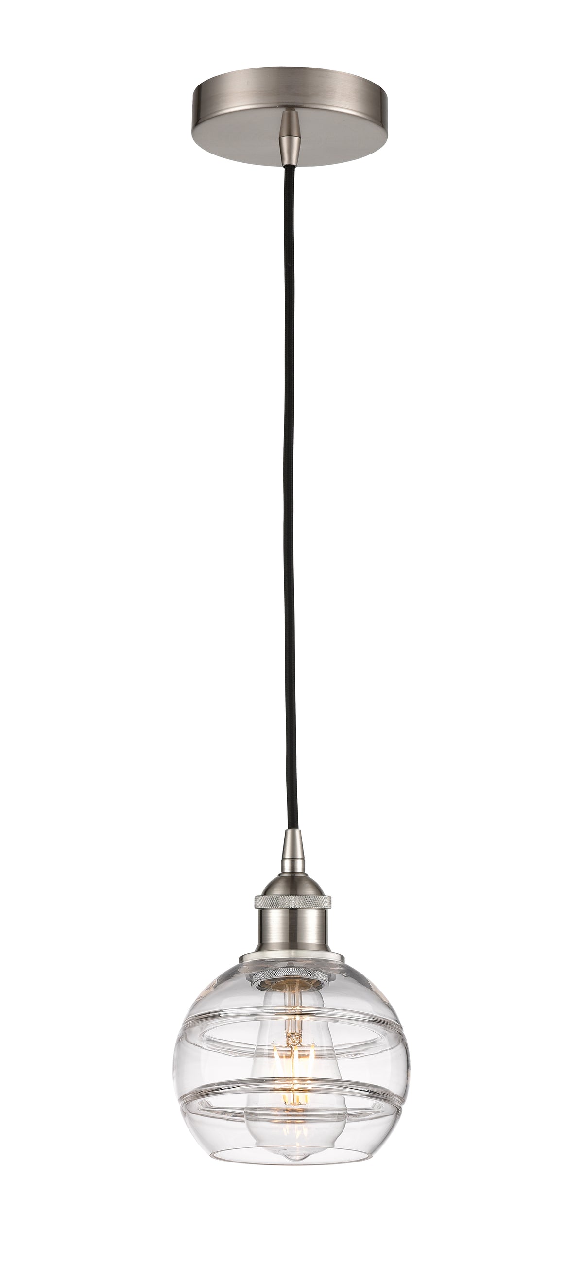 Edison Mini Pendant Antique Brass 5.875 Inch