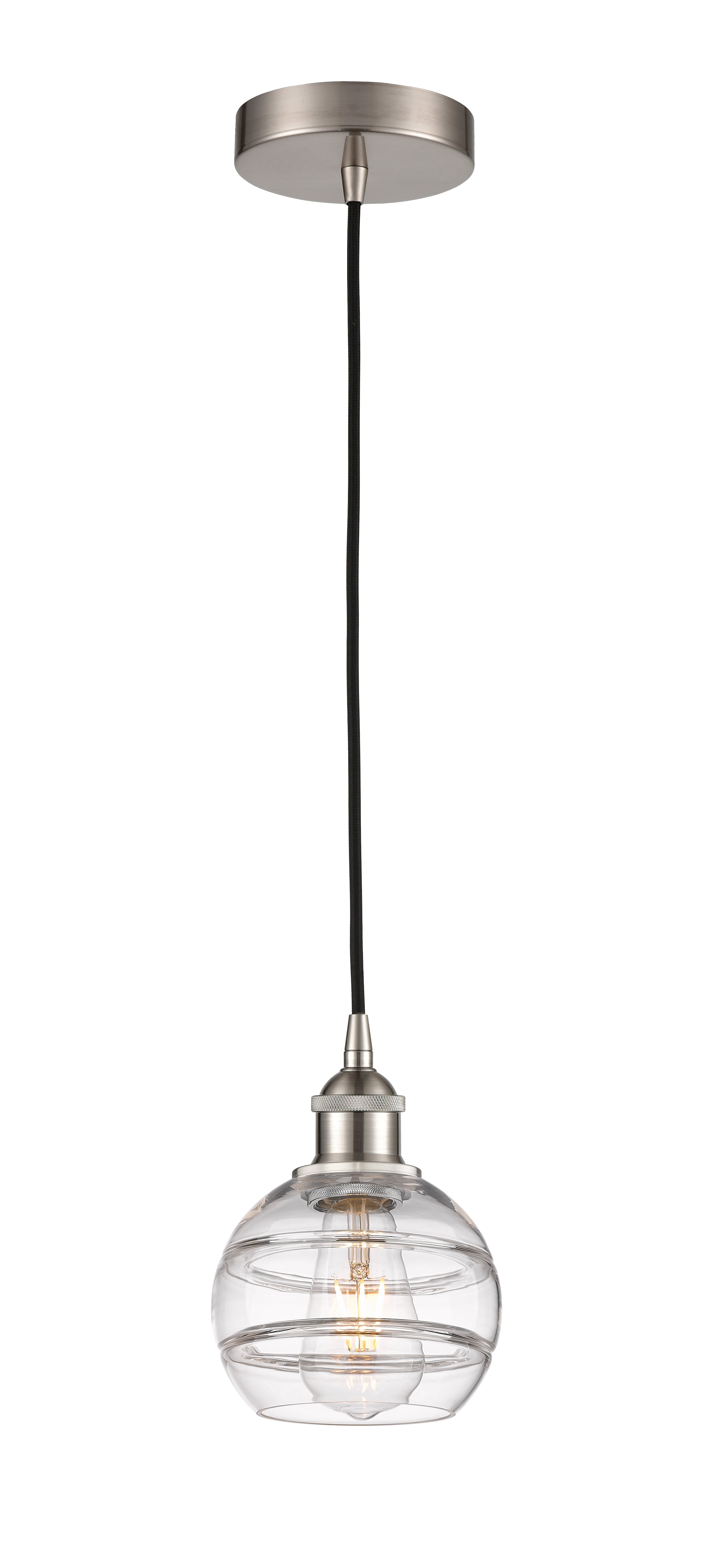 Edison Mini Pendant Antique Brass 5.875 Inch