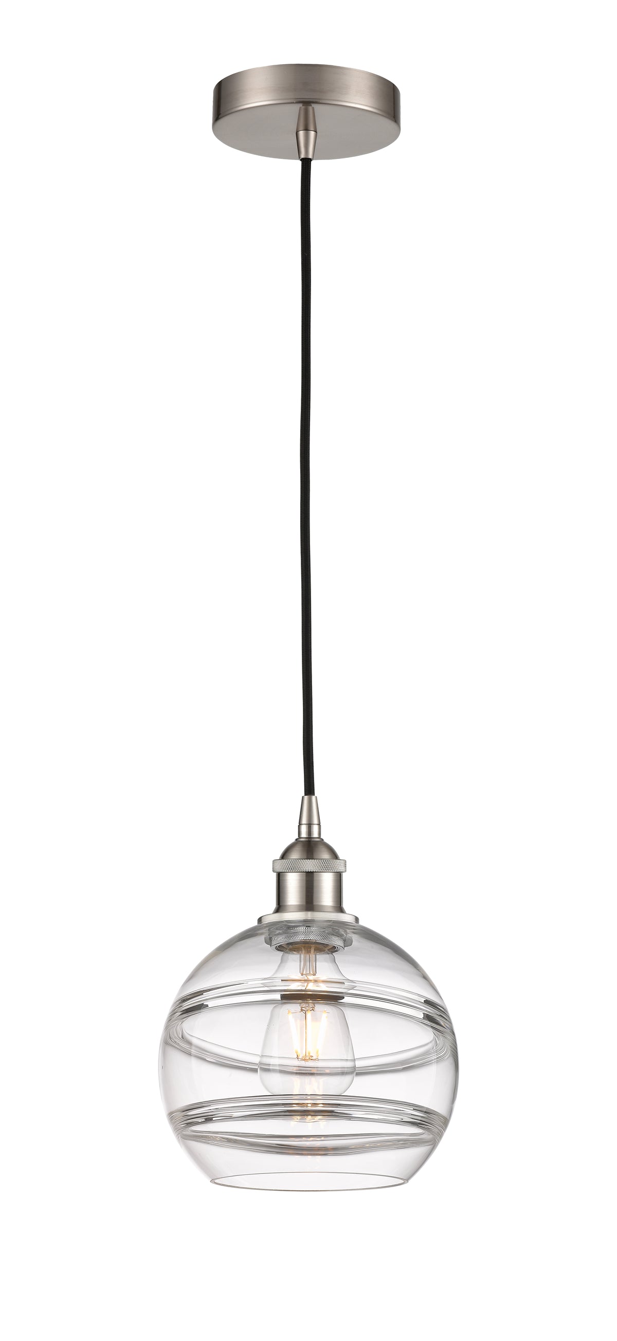 Edison Mini Pendant Antique Brass Cast