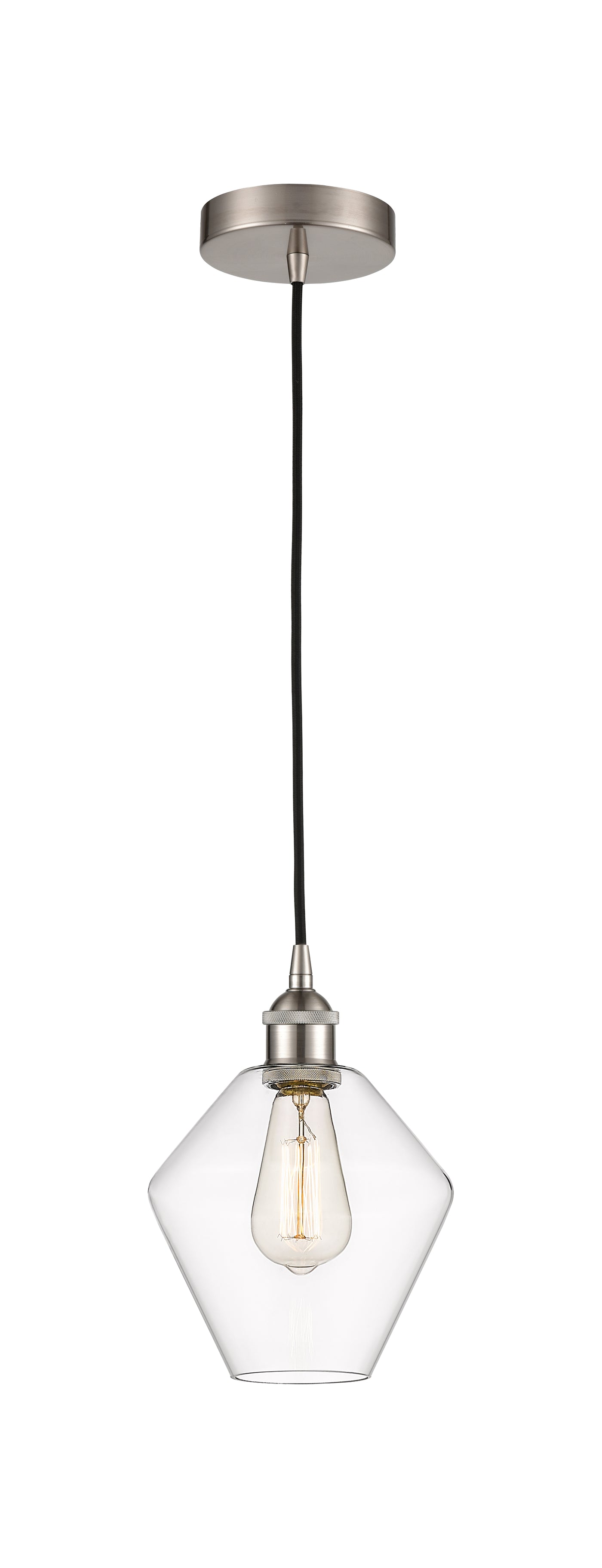 Edison Mini Pendant Cast Brass Antique
