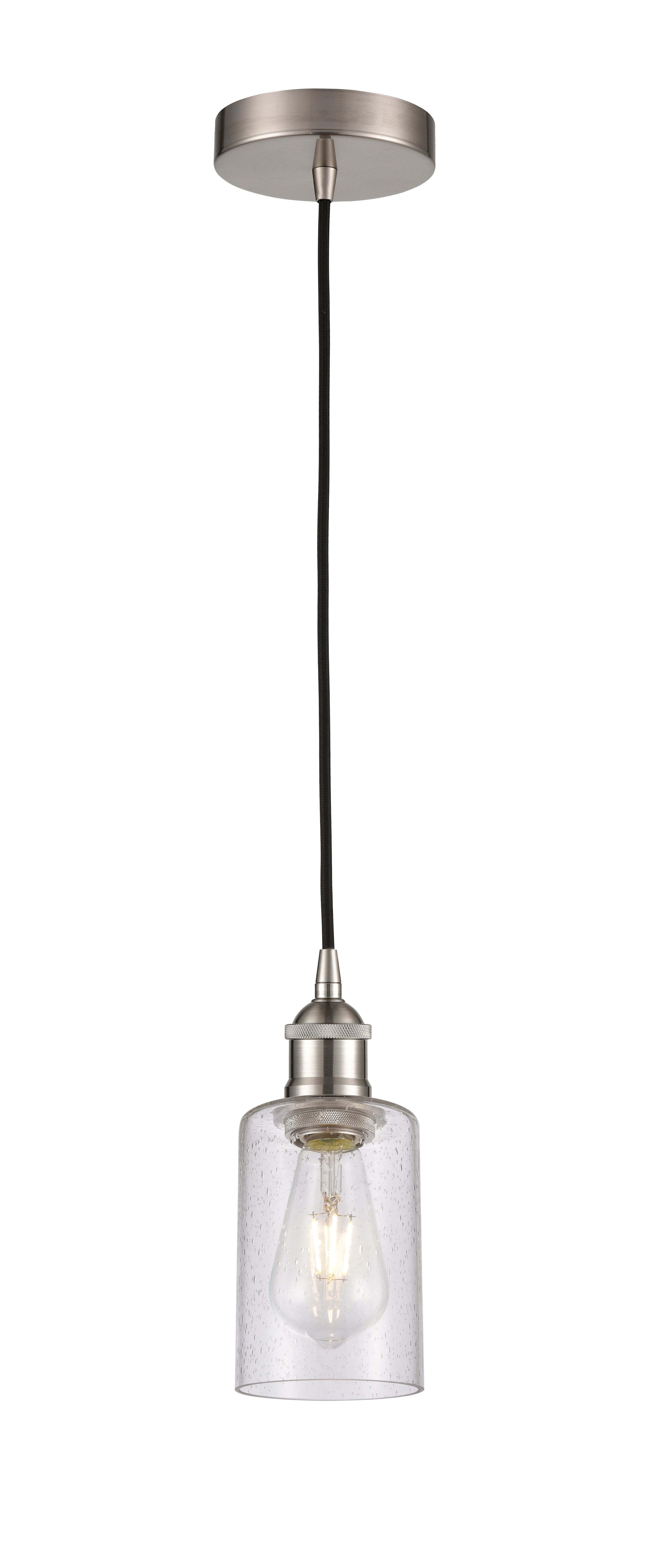 Edison Mini Pendant Cast Brass Antique