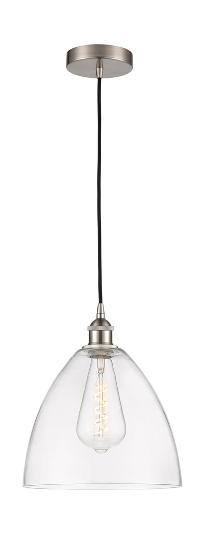 Edison Mini Pendant Cast Brass 12 Inch