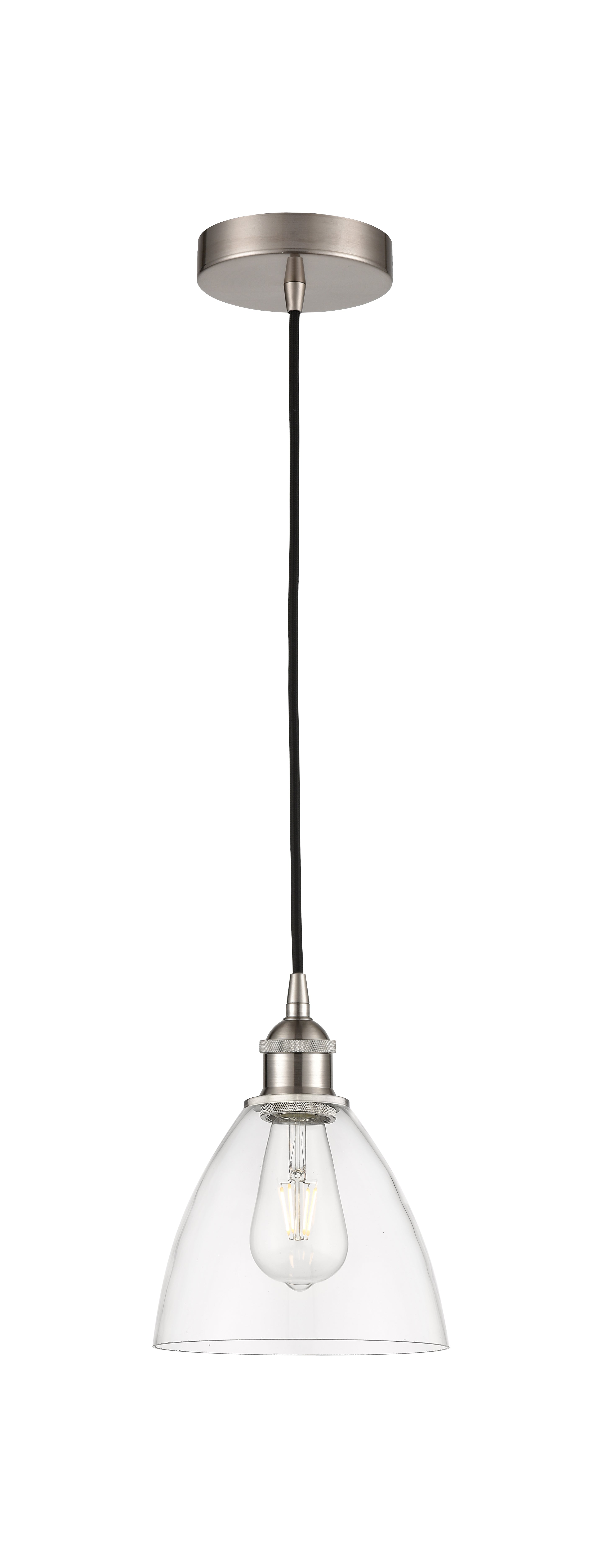 Edison Mini Pendant Antique Brass Cast