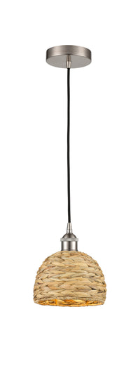 Edison Mini Pendant Antique Brass Woven