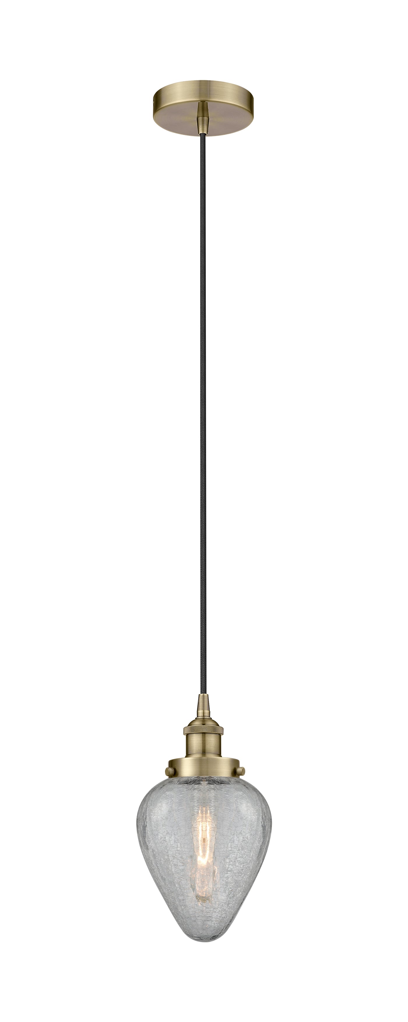 Edison Mini Pendant Cast Antique Brass