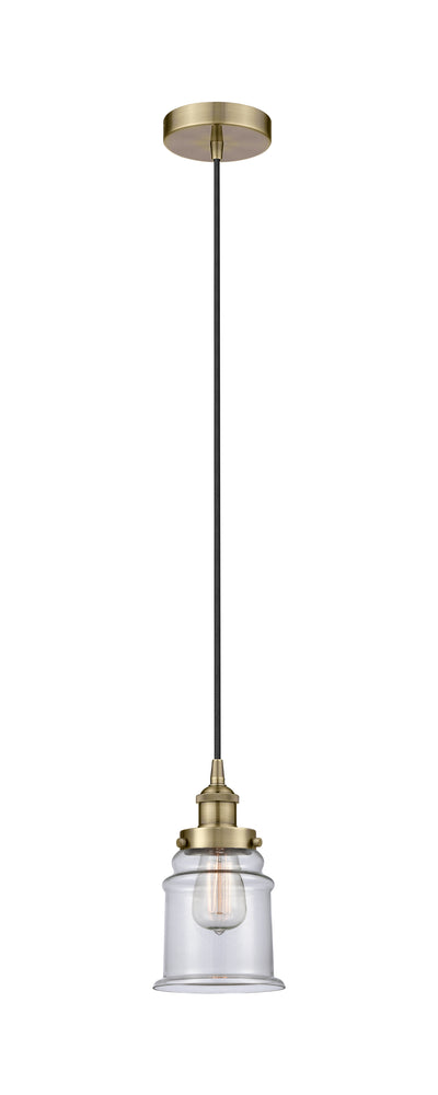 Edison Mini Pendant Antique Brass Finish