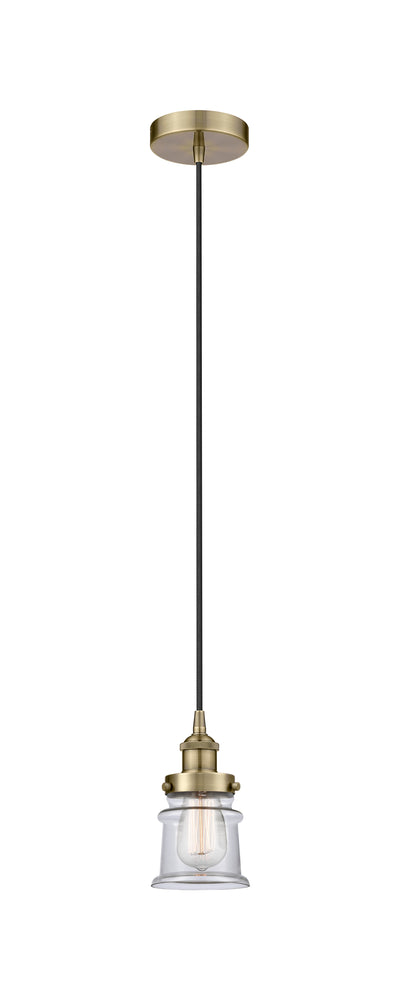 Edison Mini Pendant Antique Brass Dimmable