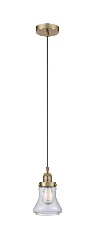 Edison Mini Pendant Antique Brass Finish