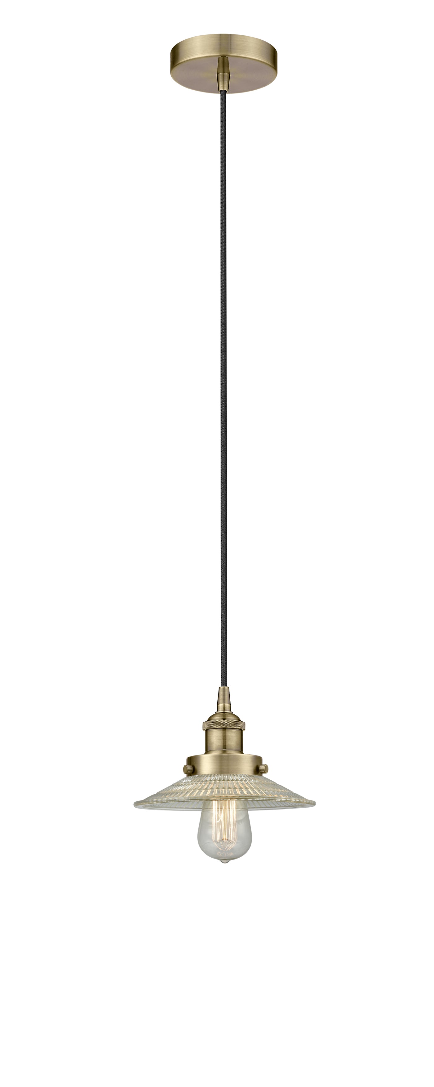 Edison Mini Pendant Antique Brass Finish