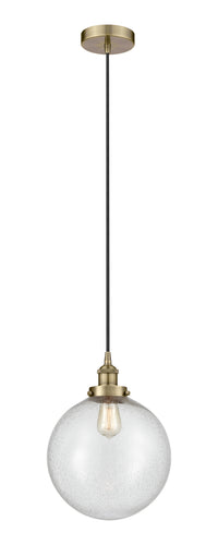 Edison Mini Pendant Cast Brass Antique