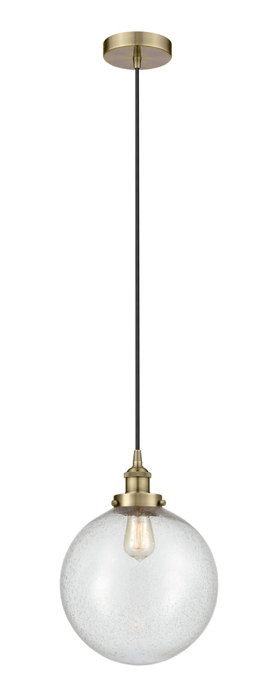 Edison Mini Pendant Cast Brass Antique