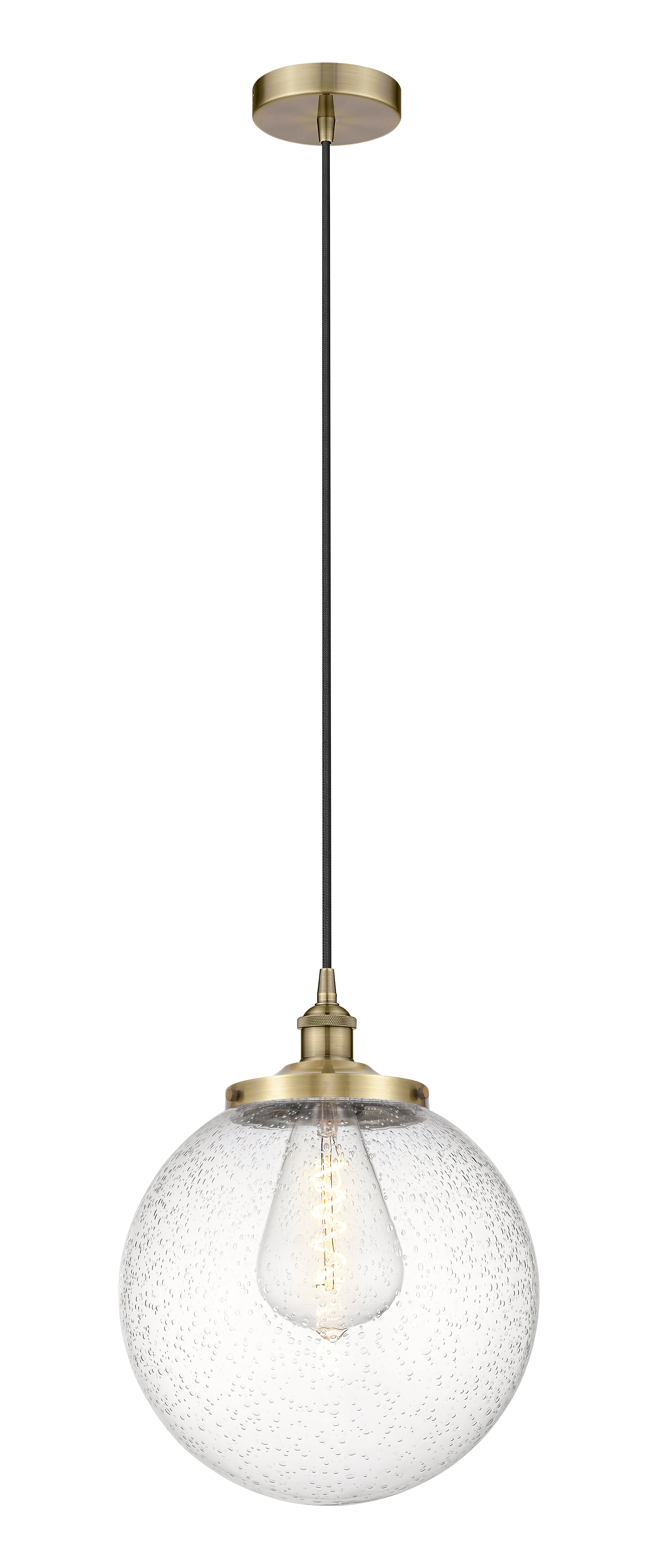 Edison Mini Pendant Antique Brass Dimmable