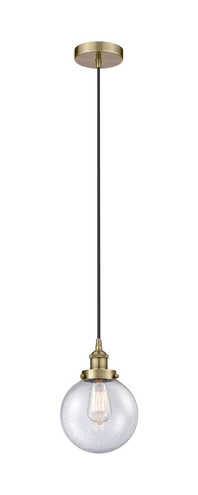 Edison Mini Pendant Antique Brass Finish