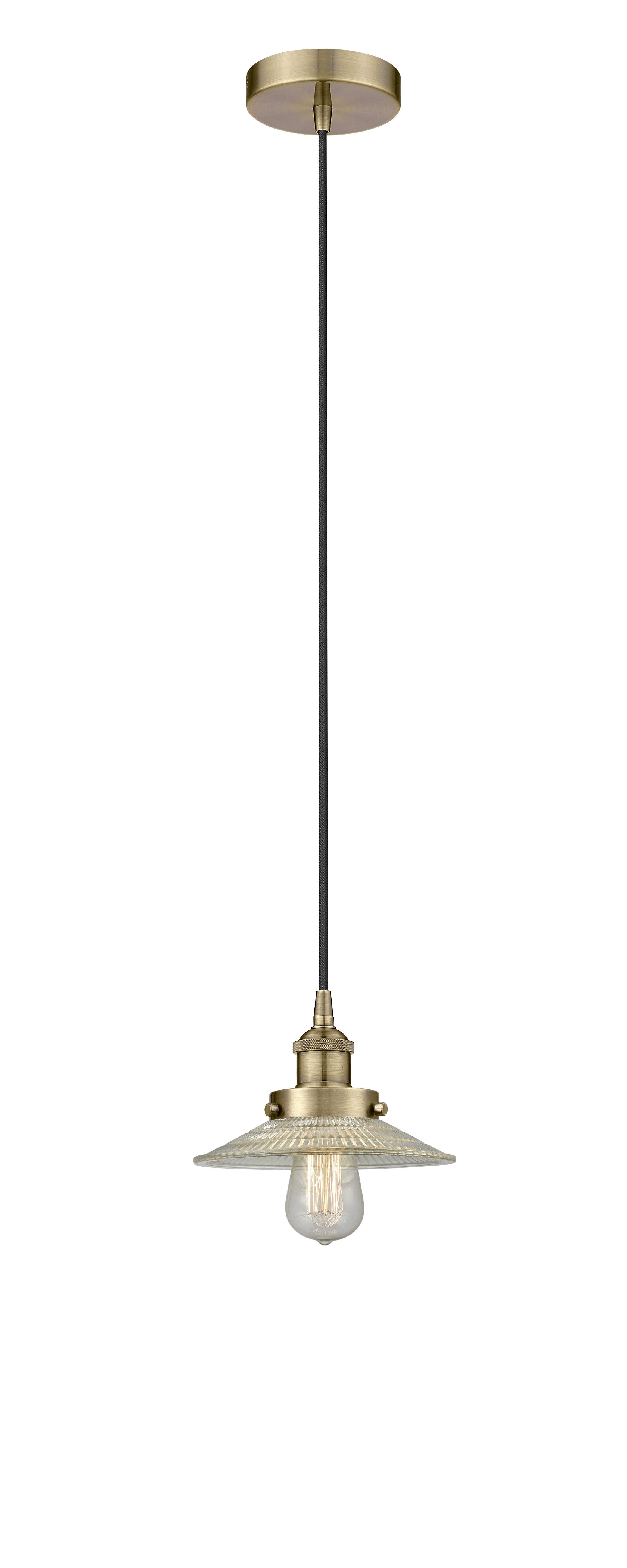 Edison Mini Pendant Antique Brass Finish