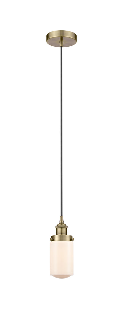 Edison Mini Pendant Antique Brass Finish