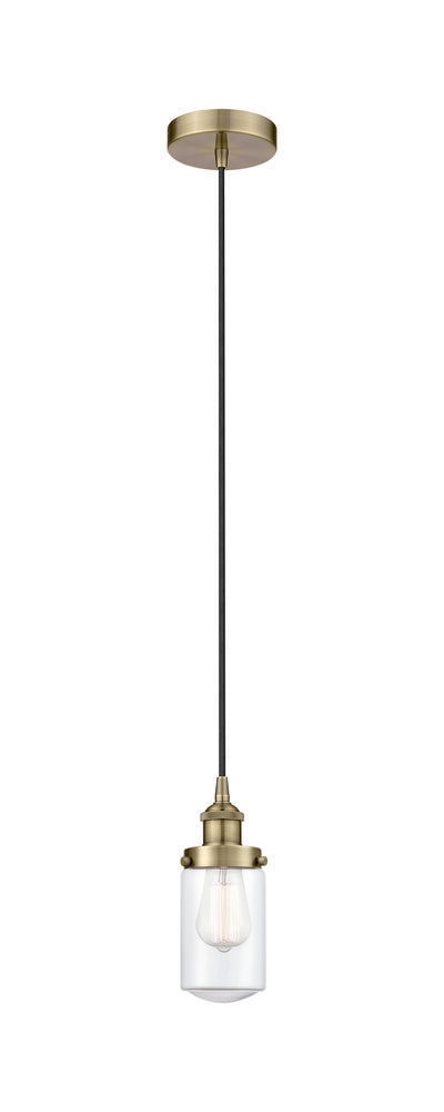 Edison Mini Pendant Antique Brass Finish