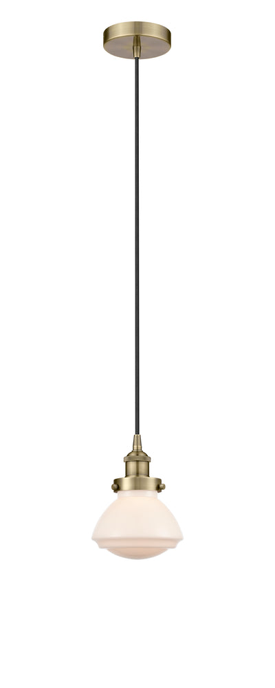 Edison Mini Pendant Antique Brass Finish