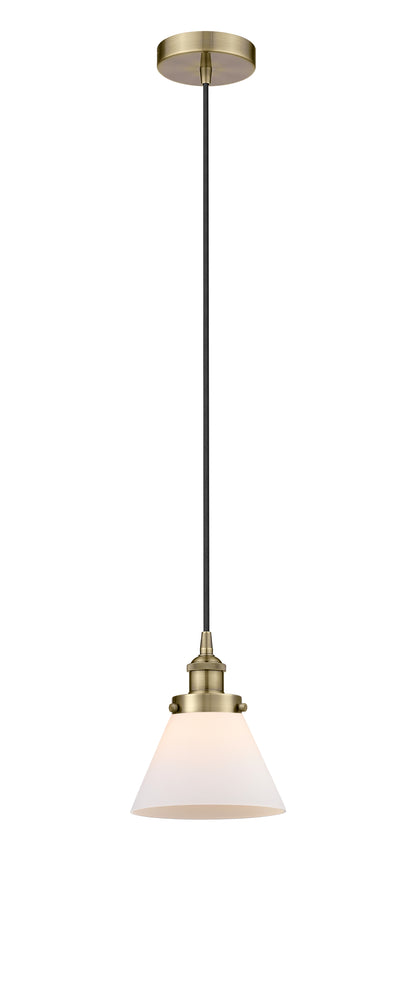 Edison Mini Pendant Antique Brass Finish