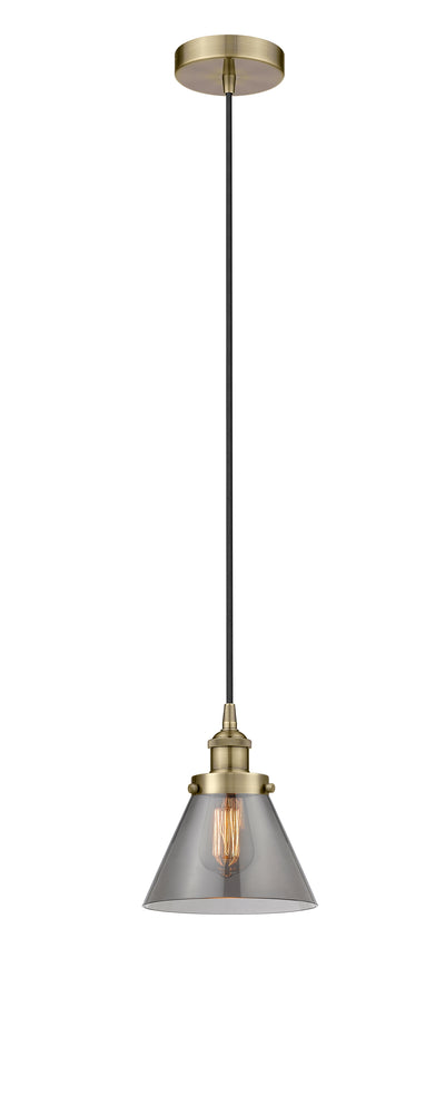 Edison Mini Pendant Antique Brass Finish