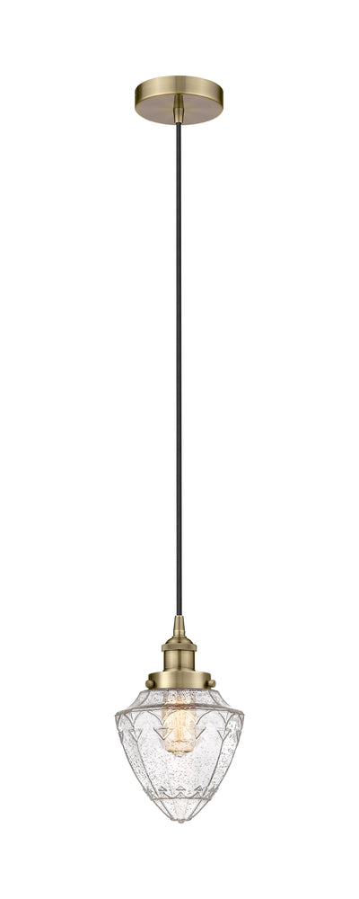 Edison Mini Pendant Antique Brass Finish