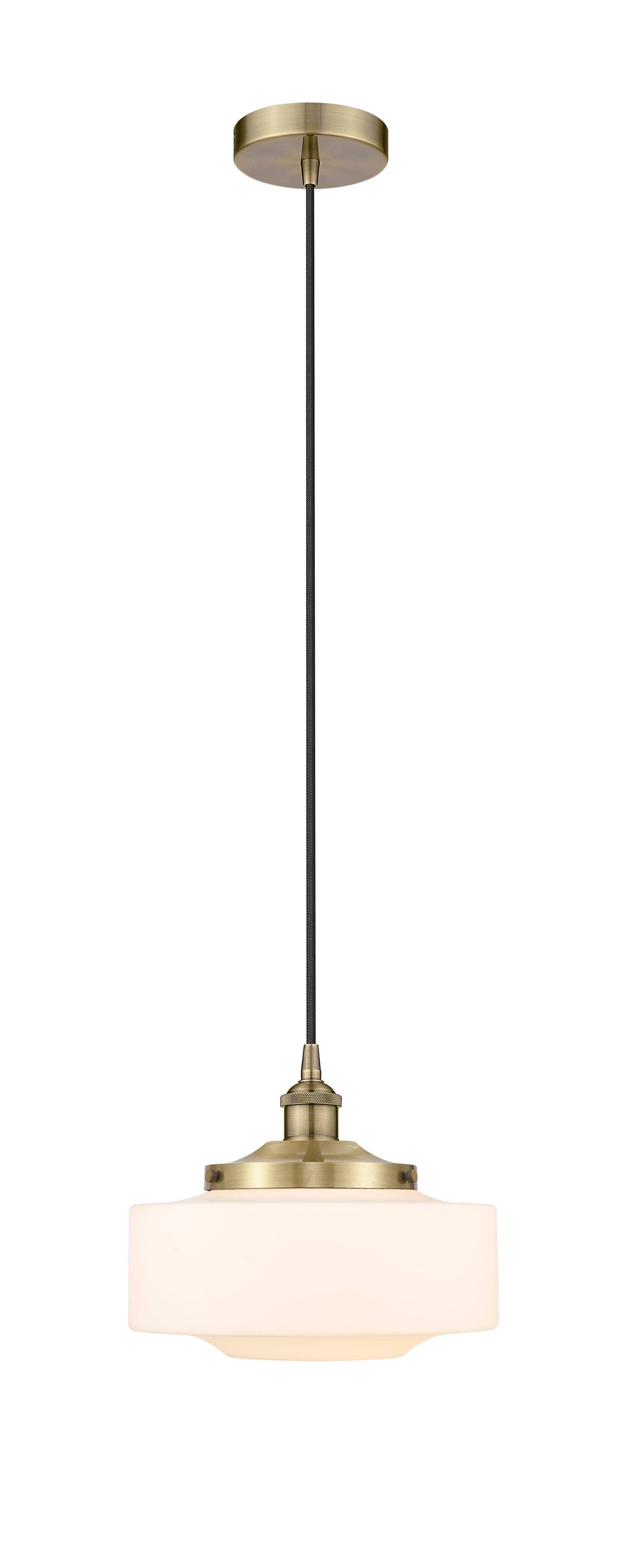 Edison Mini Pendant Antique Brass Finish