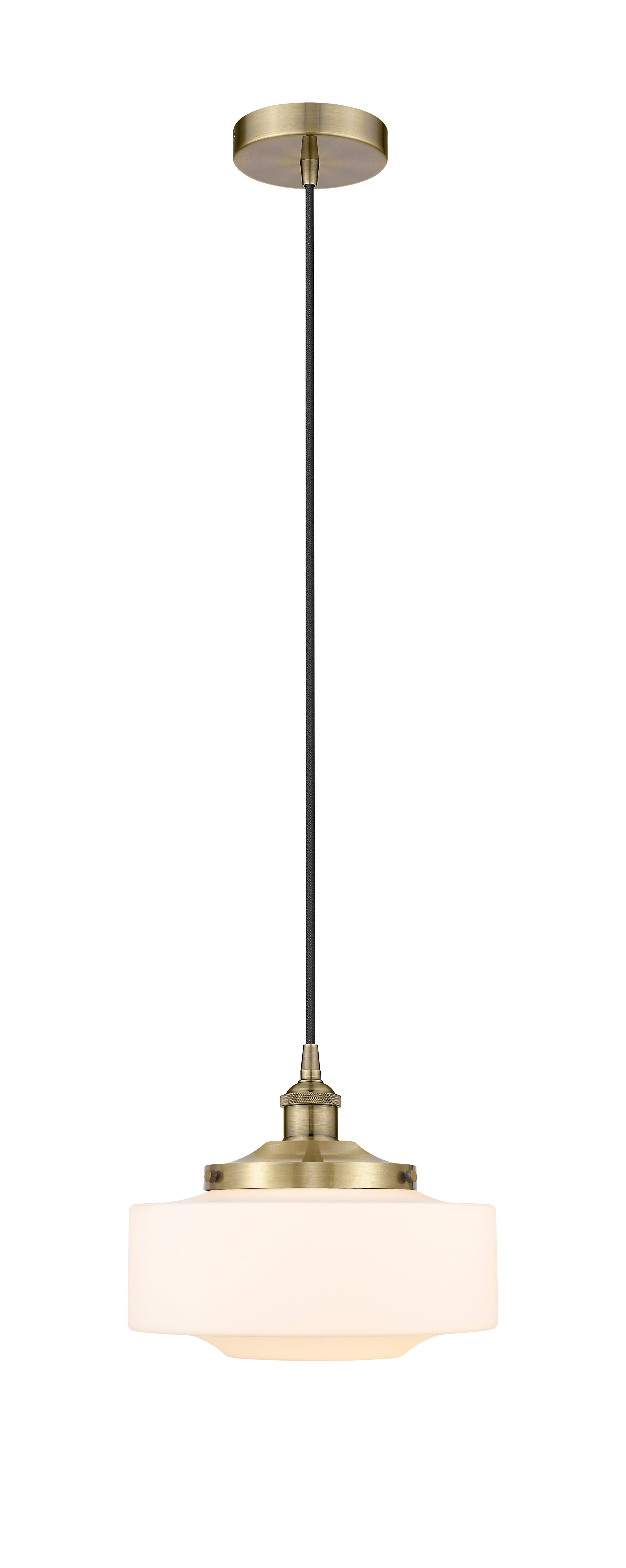 Edison Mini Pendant Antique Brass Finish