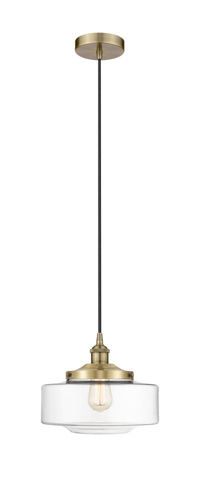 Edison Mini Pendant Antique Brass Finish