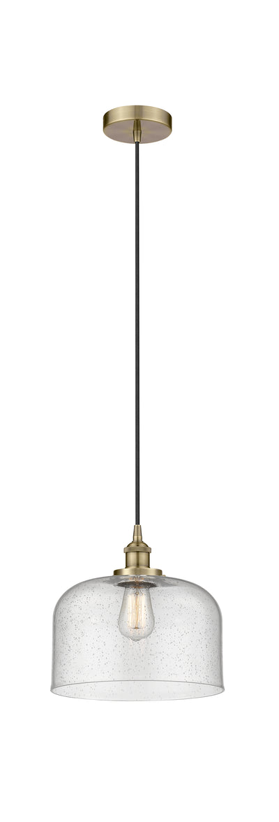 Edison Mini Pendant Cast Brass Antique Brass