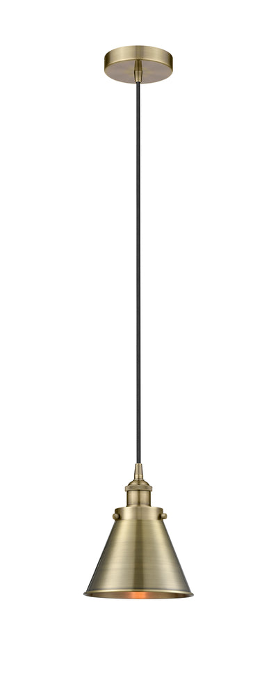Edison Mini Pendant Antique Cast Brass