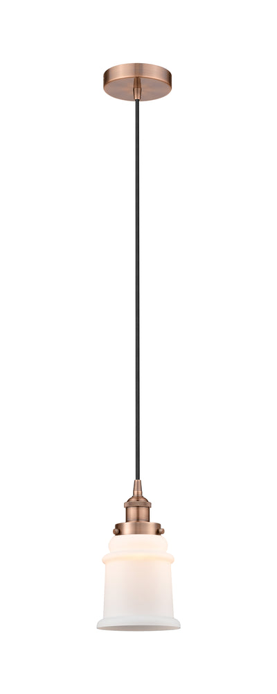 Edison Mini Pendant Antique Brass 6 Inch