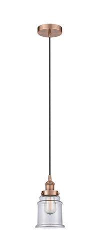 Edison Mini Pendant Antique Brass Finish