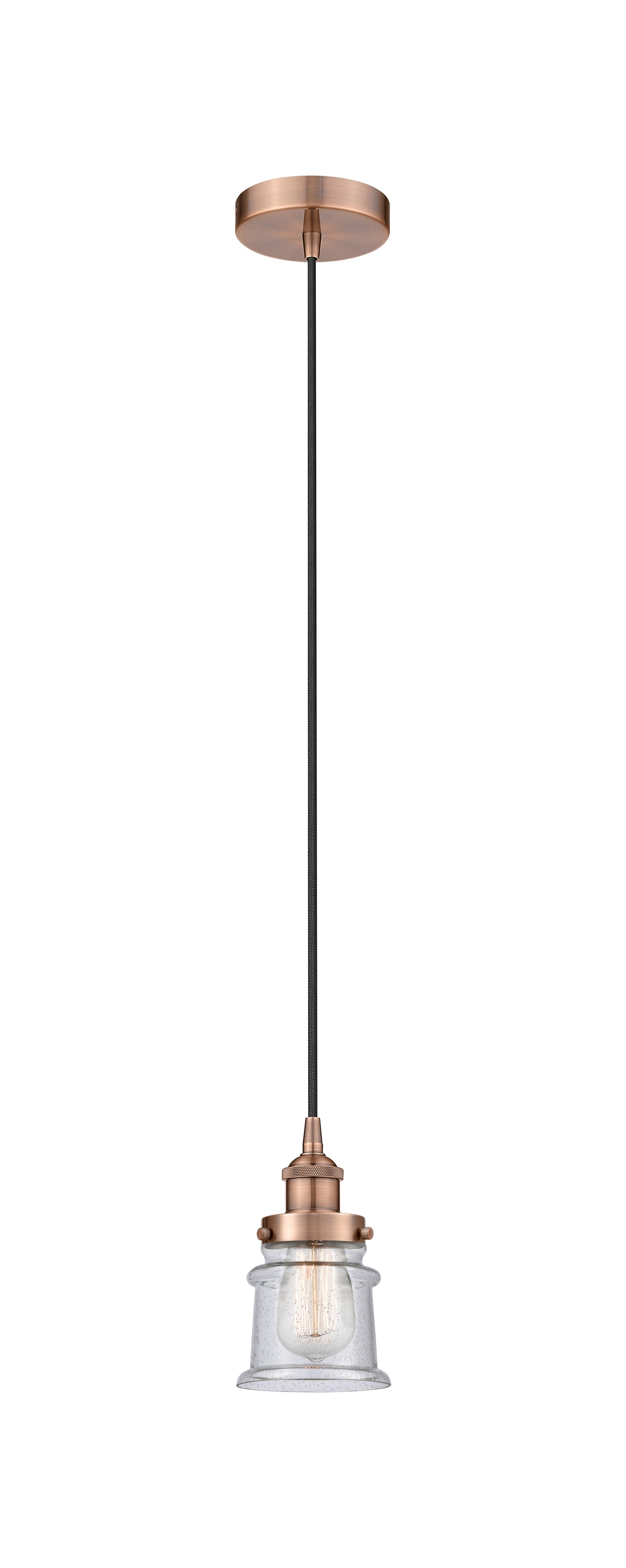 Edison Mini Pendant Antique Brass Dimmable