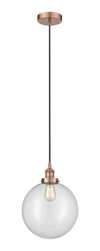 Edison Mini Pendant Antique Brass Finish