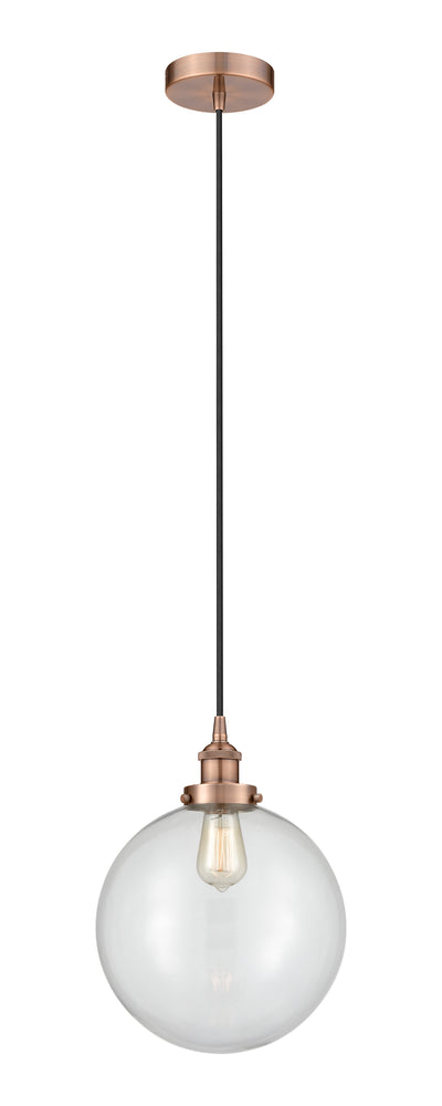 Edison Mini Pendant Antique Brass Finish