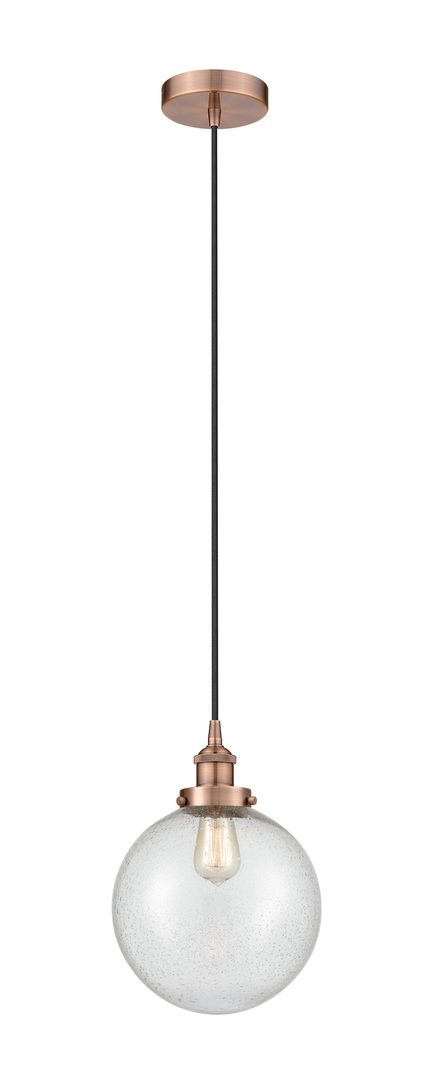 Edison Mini Pendant Antique Brass Finish