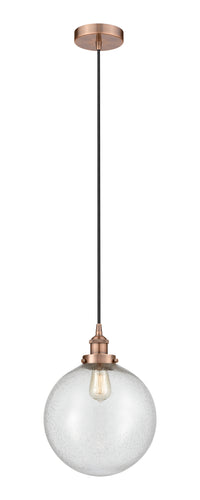 Edison Mini Pendant Cast Brass Antique