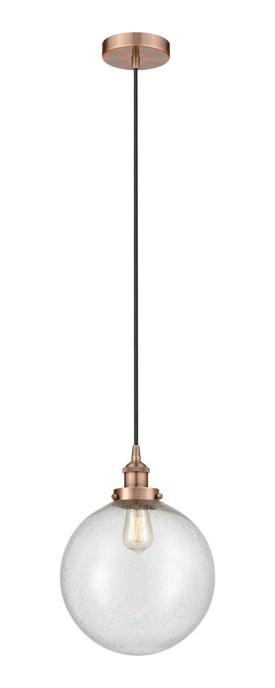 Edison Mini Pendant Cast Brass Antique