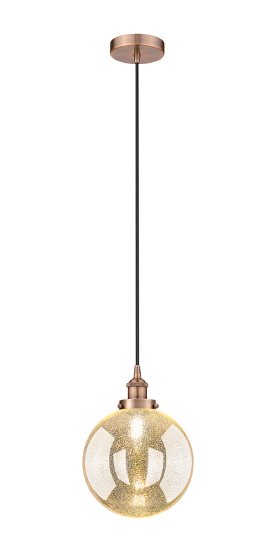 Edison Mini Pendant Antique Brass Finish